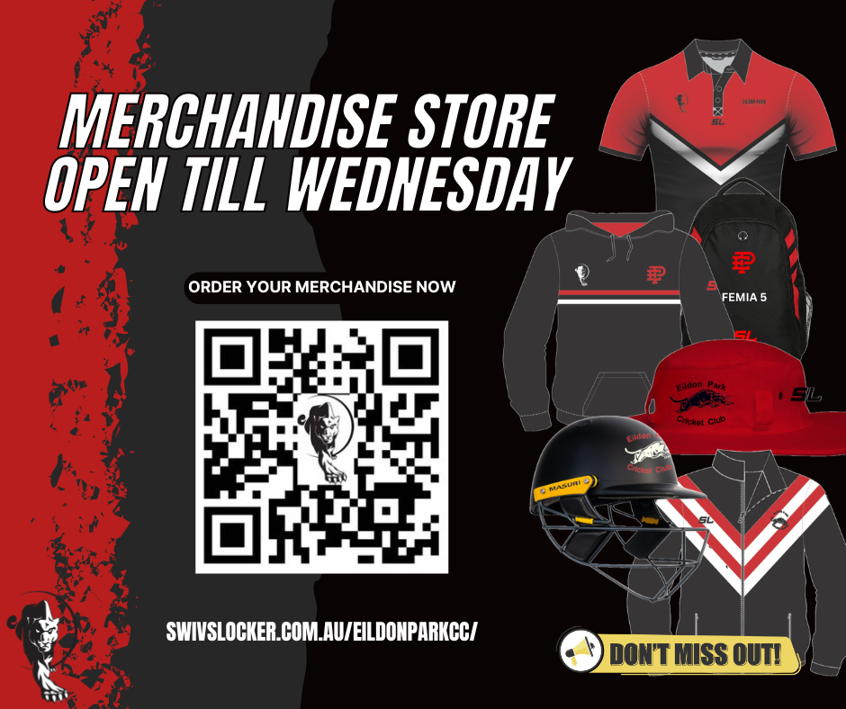 Merchandise Store Open Till Wednesday